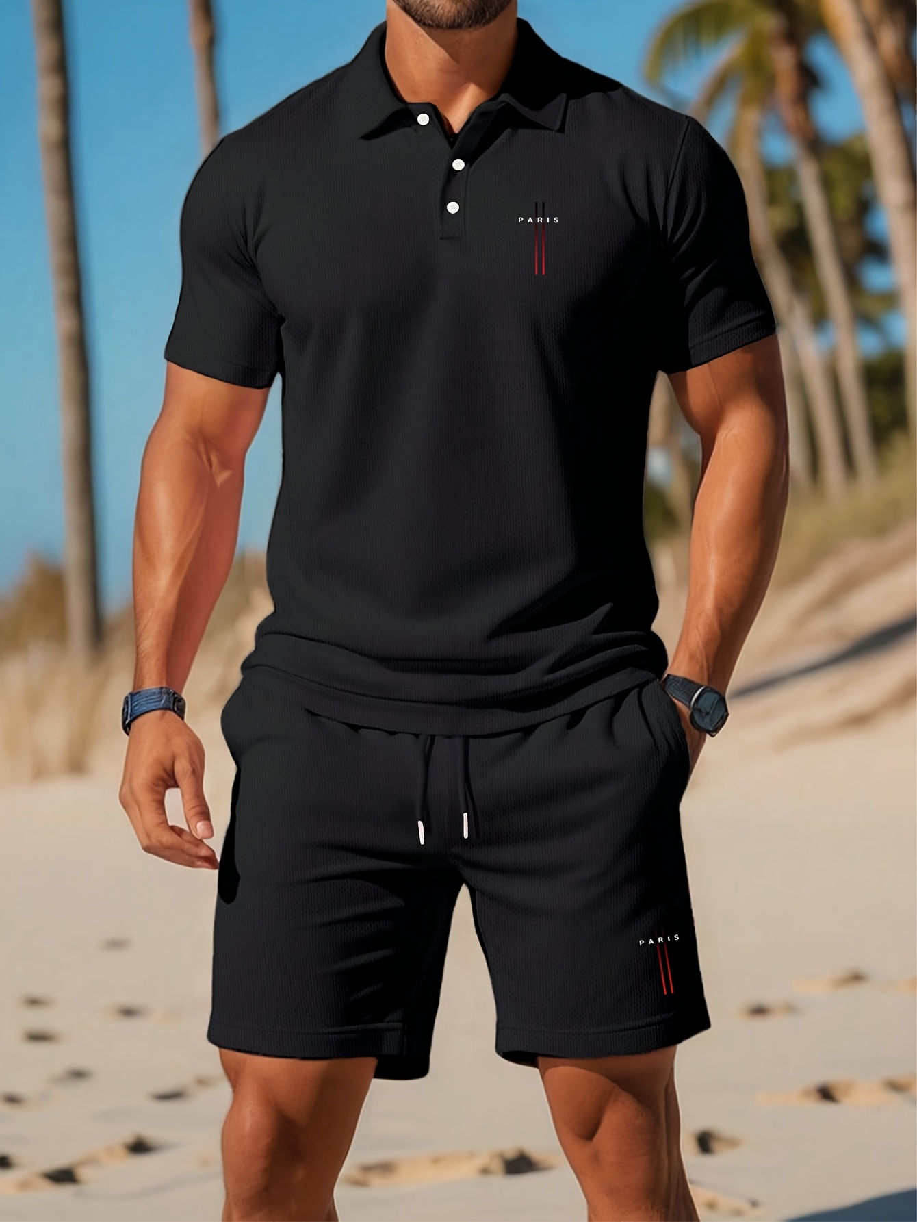 Men'S Fashion Polo - Летний мужской комплект поло 2026 года