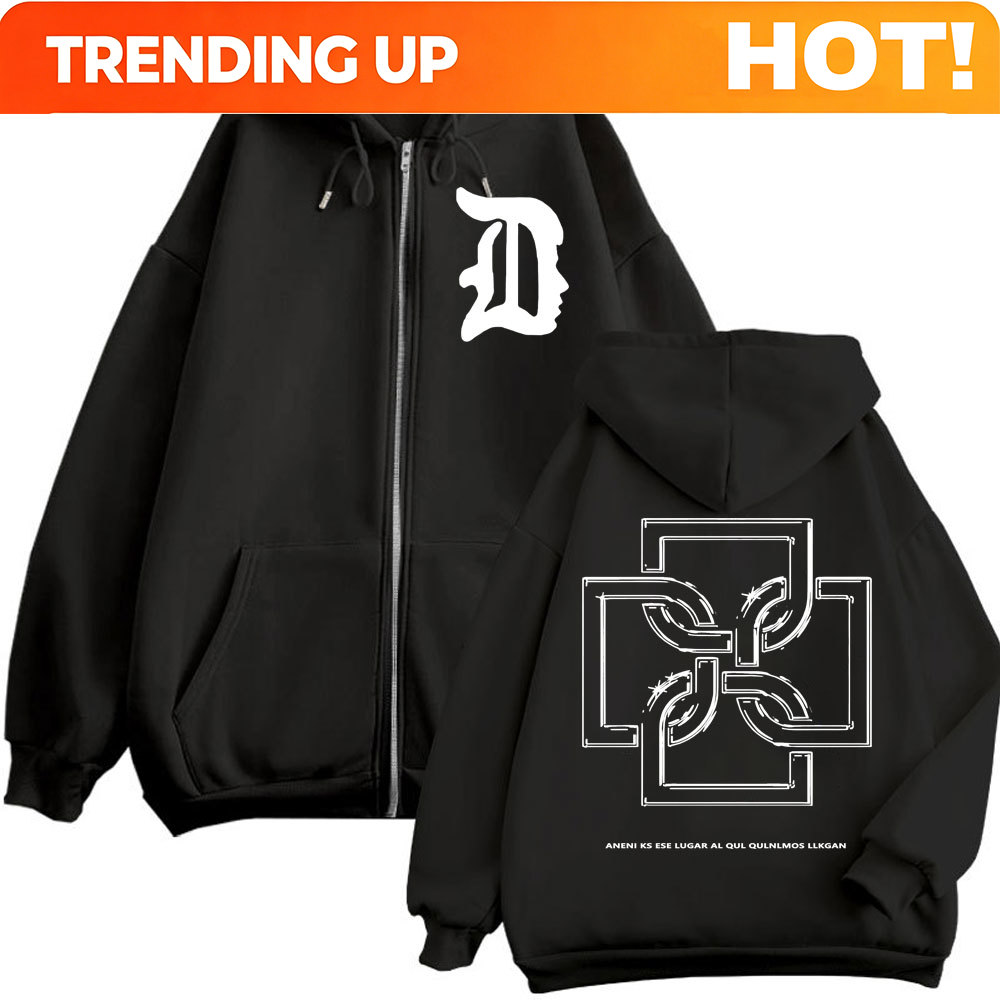 Mens Fashion Zip Up Hoodies - Кастомизированная толстовка с логотипом рэпера Дуки,