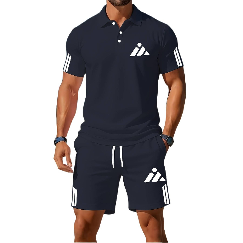 Men'S Fashion Polo - Новый мужской комплект из высококачественных повседневных