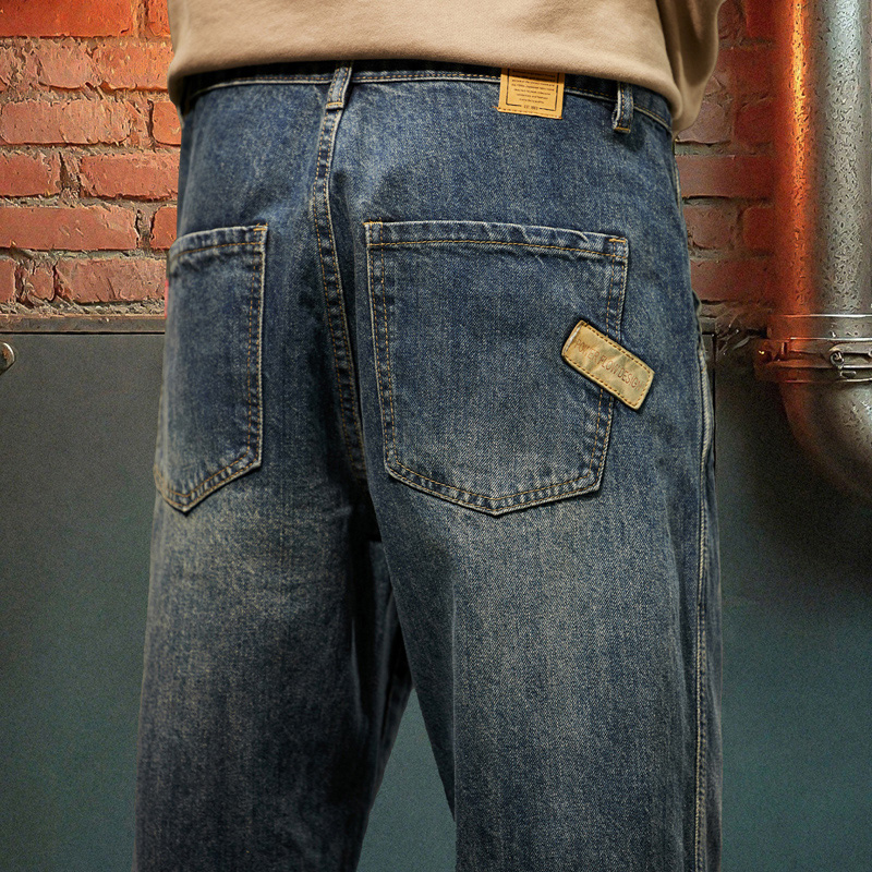 Men'S Fashion With Baggy Jeans - Новые мужские свободные джинсы, модные уличные