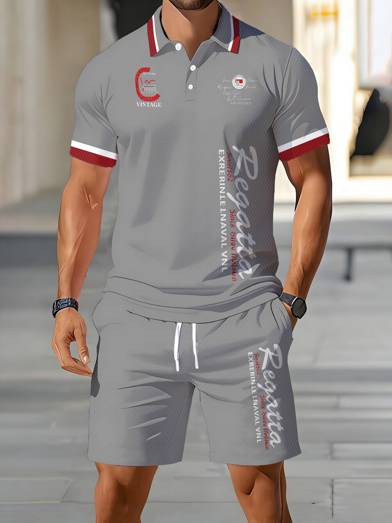 Men'S Fashion Polo - Новый летний мужской комплект поло 2026