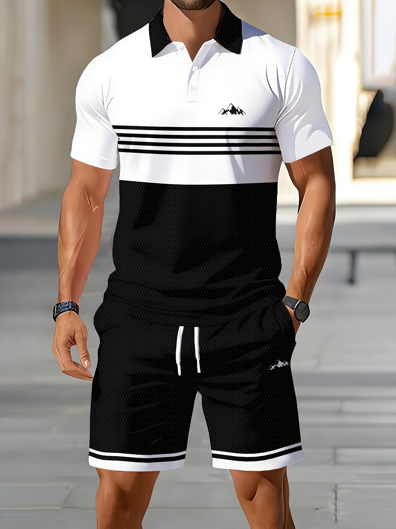 Men'S Fashion Polo - Летний мужской комплект поло 2026 года