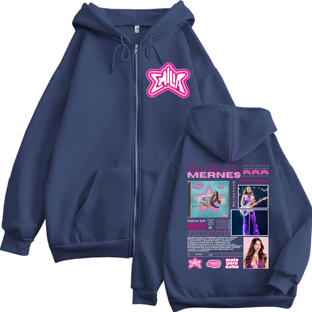 Emilia Mernes MP3 Album Merch  – обзор и цена Mens Fashion Zip Up Hoodies