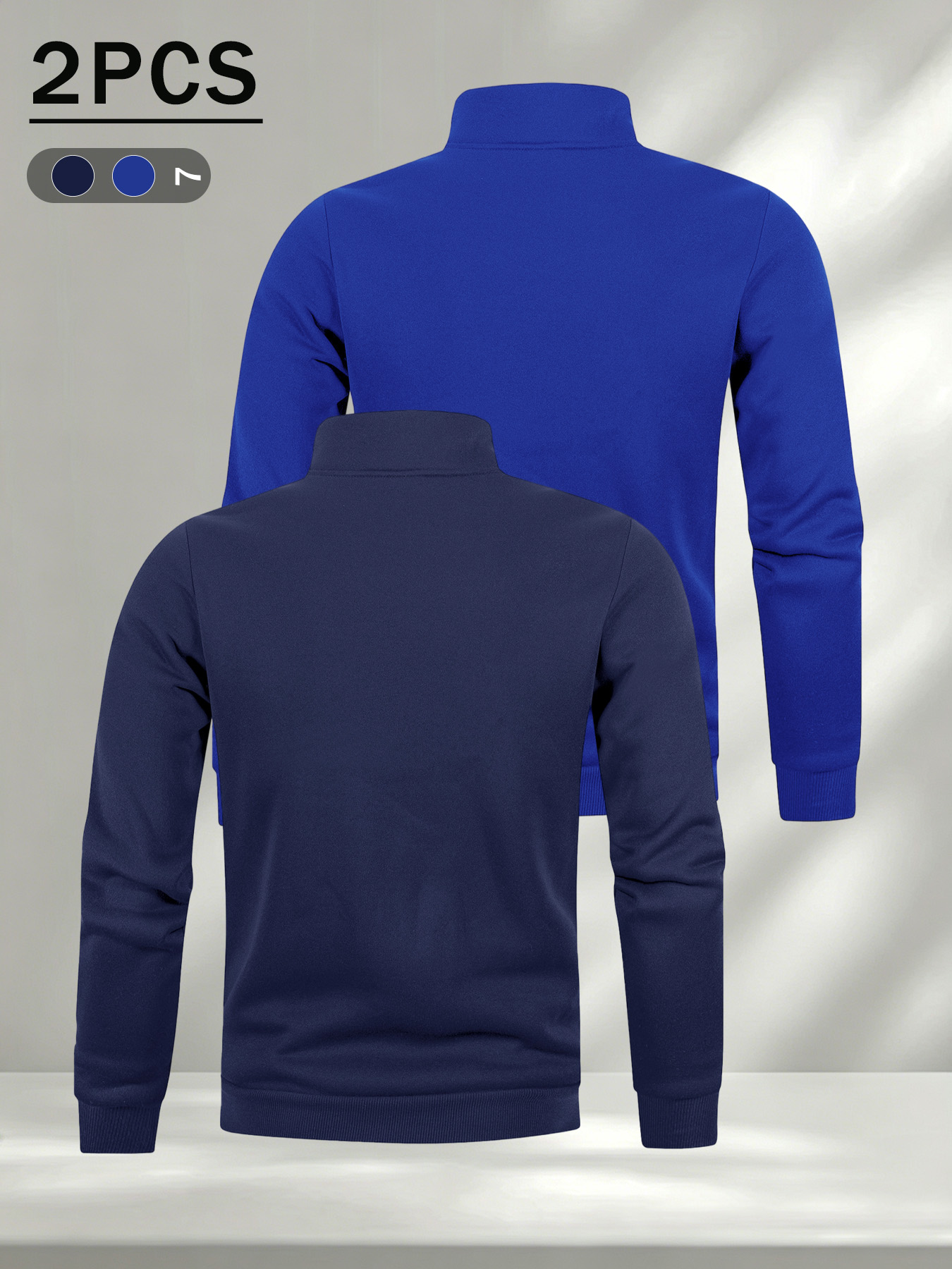 Комплект из 2 мужских модных с – обзор и цена Mens Fashion Quarter Zip