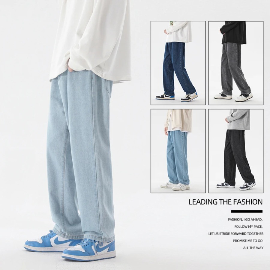 Новые мужские повседневные джи – обзор и цена Men'S Fashion Grey Jeans
