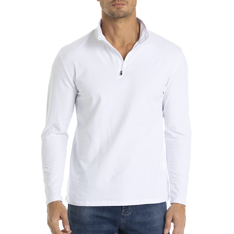 Мужская рубашка с длинным рука – обзор и цена Mens Fashion Quarter Zip