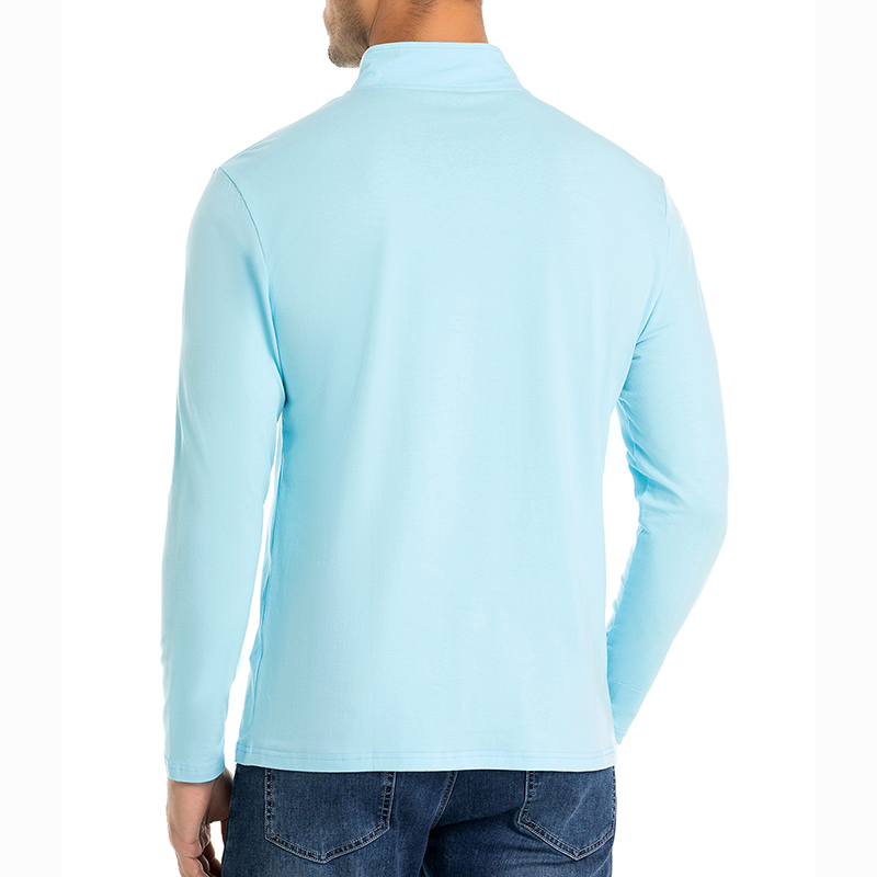 Мужская рубашка с длинным рука – обзор и цена Mens Fashion Quarter Zip