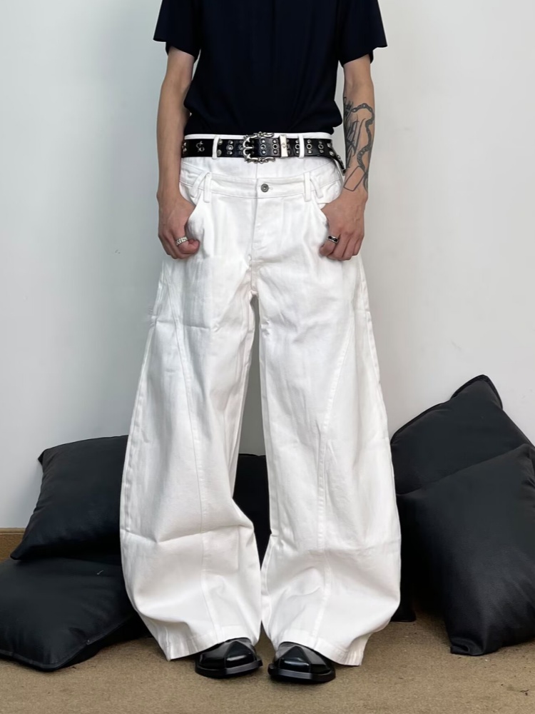 Мужские белые мешковатые джинс – обзор и цена Men'S Fashion With Baggy Jeans