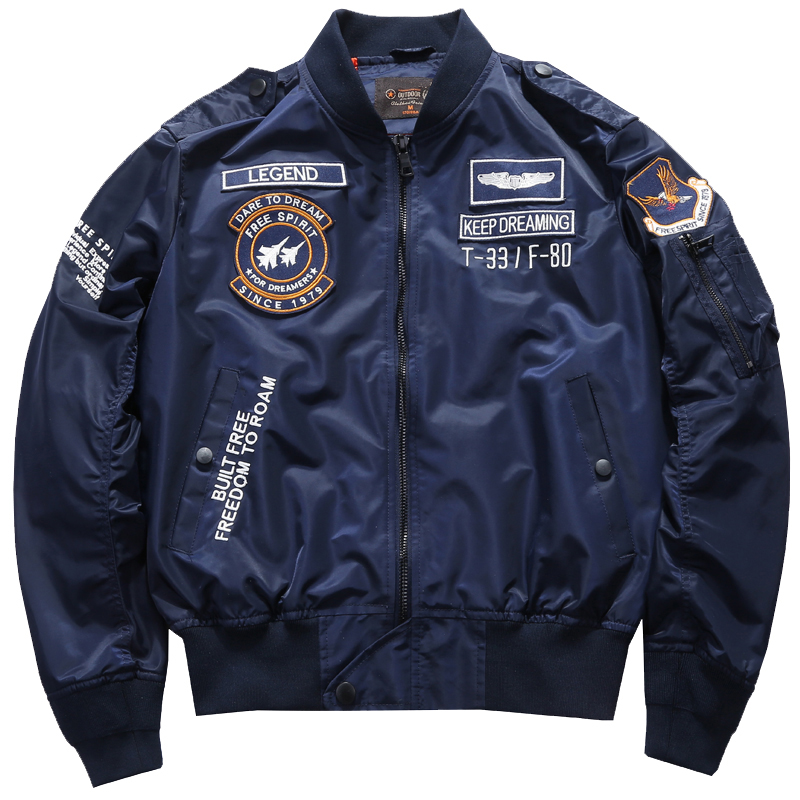 Мужская Весенняя тактическая а – обзор и цена Varsity Jacket Letterman