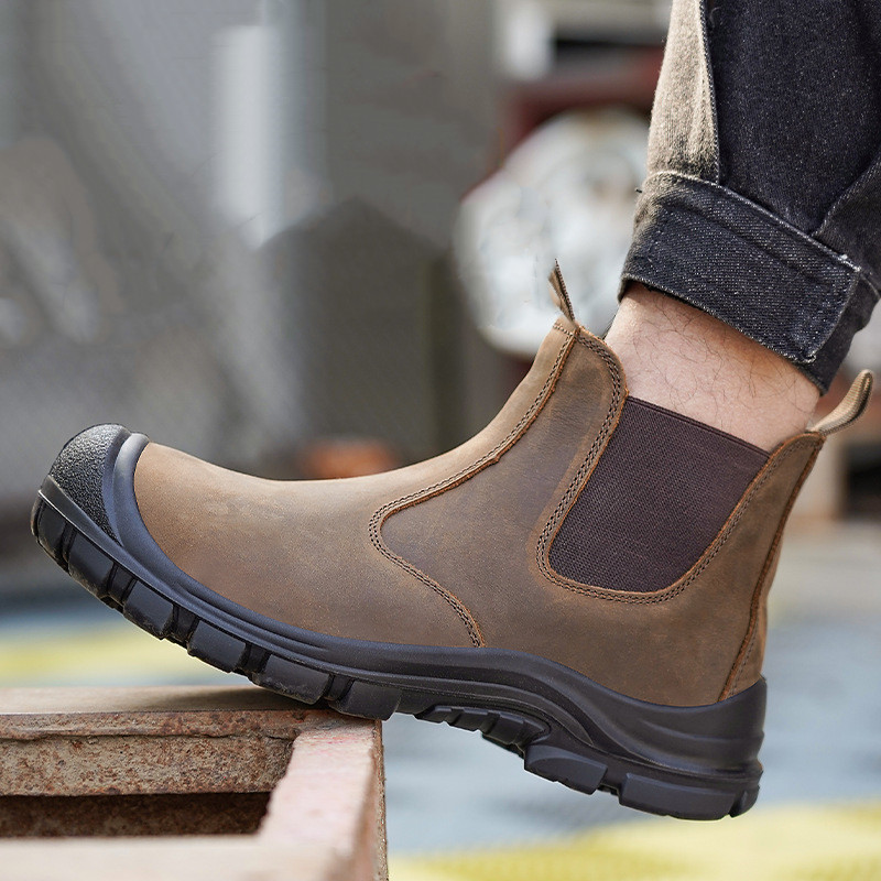 Мужские модные стальные носки  – обзор и цена Chelsea Boots Men
