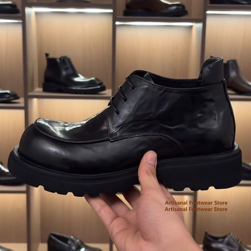 Черные кожаные ботинки челси н – обзор и цена Chelsea Boots Men