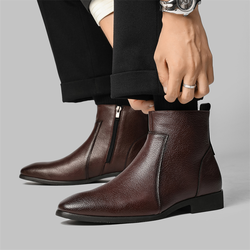 Мужские ботинки из мягкой кожи – обзор и цена Chelsea Boots Men
