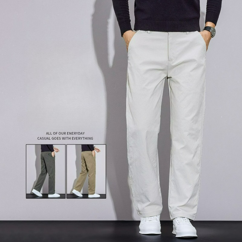 Мужские брюки для делового сти – обзор и цена Men'S Fashion Khaki Pants