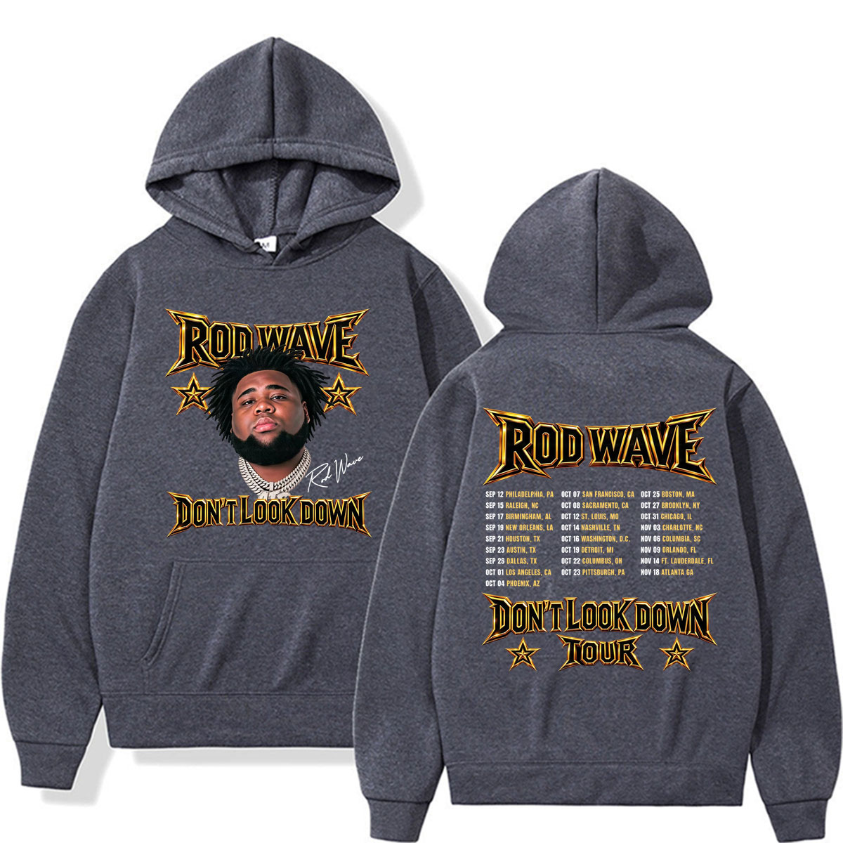 Худи с принтом «Rod Wave Don't – обзор и цена Men'S Fashion Looks 2026