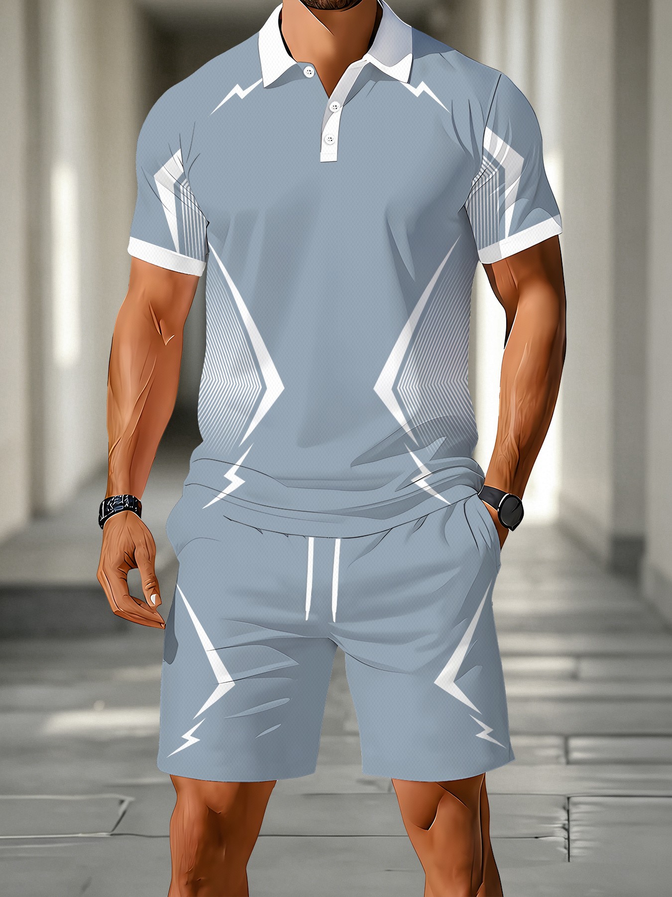Летний мужской комплект поло 2 – обзор и цена Men'S Fashion Polo