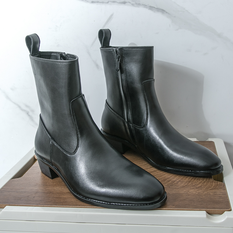 Новые мужские длинные ботинки  – обзор и цена Chelsea Boots Men