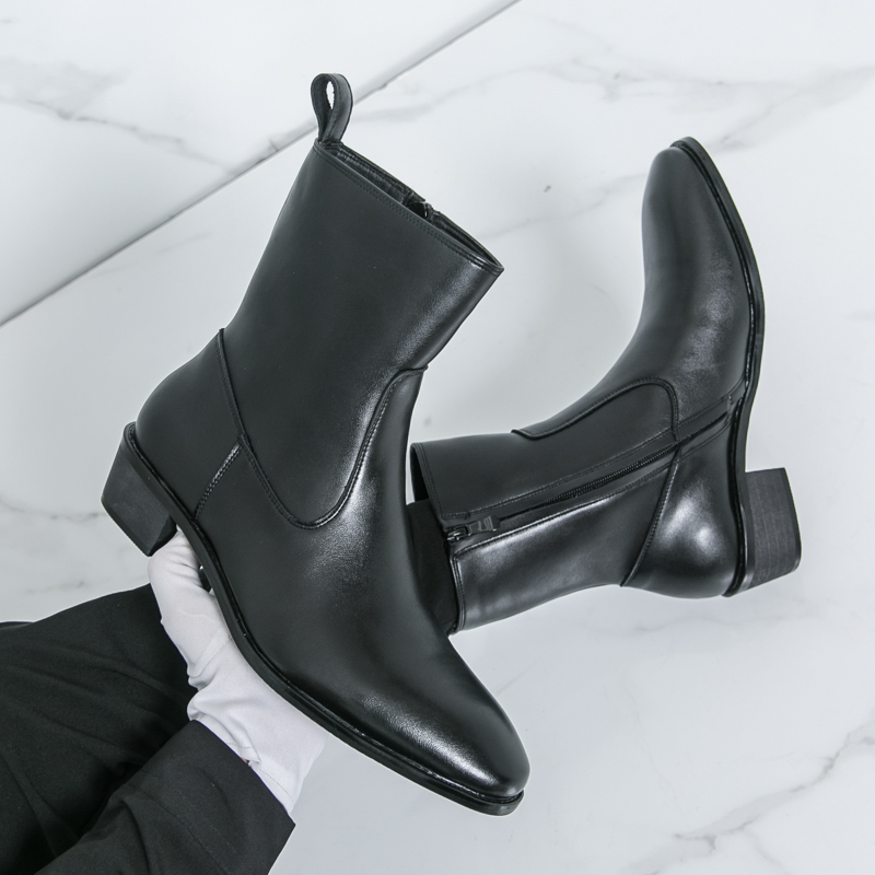 Новые мужские длинные ботинки  – обзор и цена Chelsea Boots Men