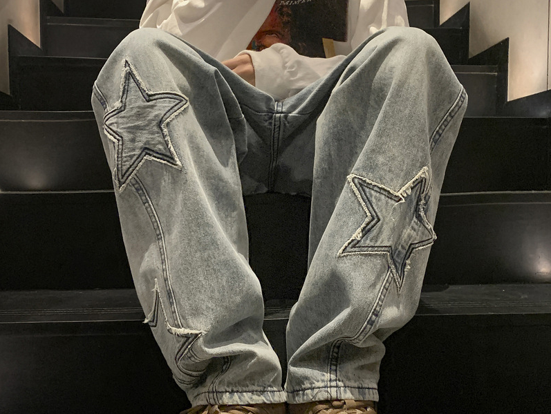 Джинсы мужские с пятиконечными – обзор и цена Men'S Fashion With Baggy Jeans