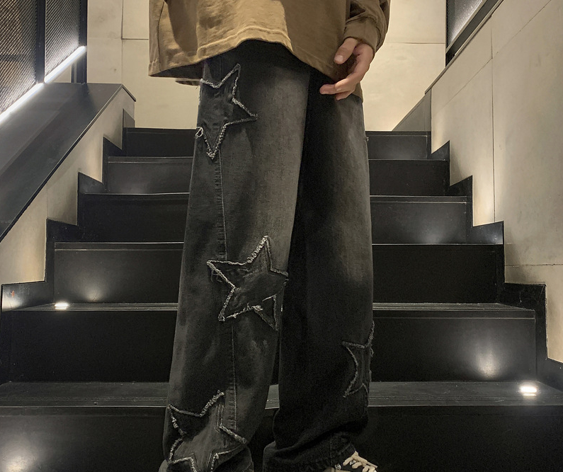 Джинсы мужские с пятиконечными – обзор и цена Men'S Fashion With Baggy Jeans