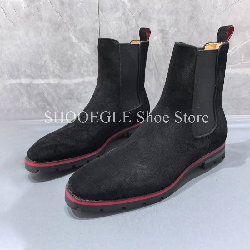 Черные замшевые мужские ботинк – обзор и цена Mens Fashion Autumn 2025