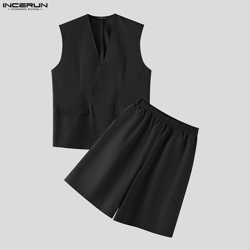 Мужской комплект INCERUN: одно – обзор и цена Mens Fashion Vest
