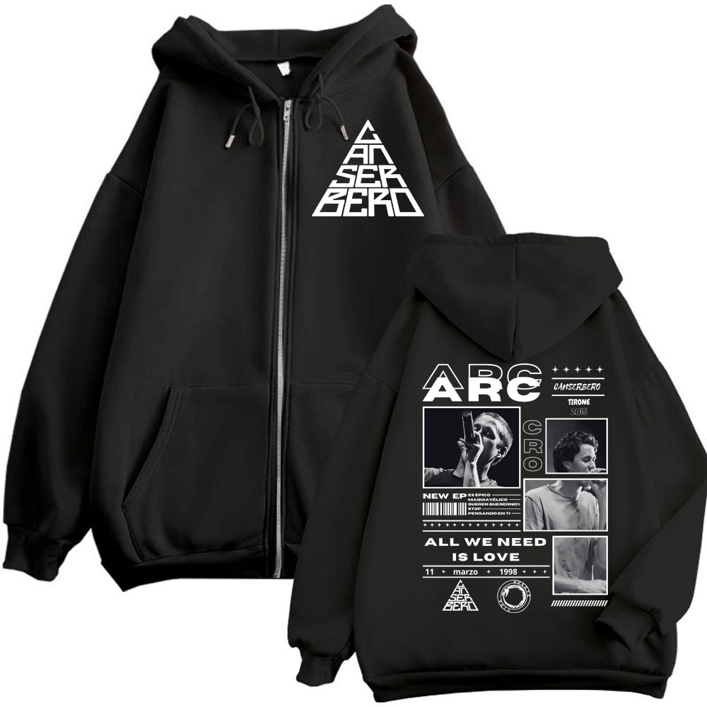Canserbero All We Need Is Love – обзор и цена Mens Fashion Zip Up Hoodies