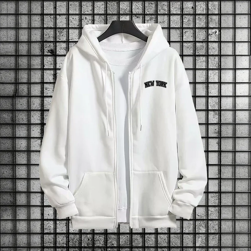 Мужской спортивный костюм: кач – обзор и цена Mens Fashion Zip Up Hoodies