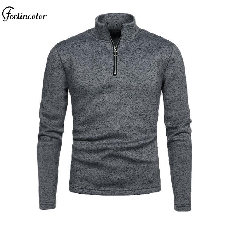 Мужская водолазка на молнии се – обзор и цена Mens Fashion Quarter Zip