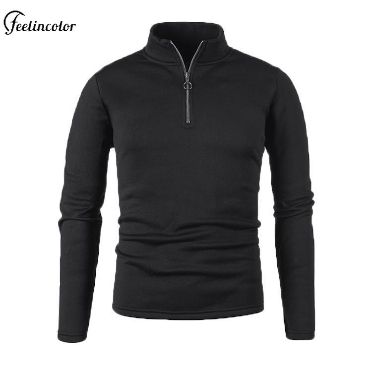 Мужская водолазка на молнии се – обзор и цена Mens Fashion Quarter Zip